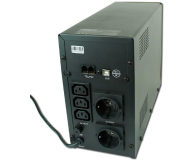 Gembird Energenie Zasilacz awaryjny UPS 1200VA (720 W) z LCD - 1099836 - zdjęcie 2